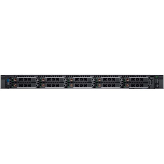 Сервер Dell PowerEdge R640 PER640RU2-001 (1U Rack, Xeon Silver 4210R, 2400 МГц, 10, 13.75, 1 x 16 ГБ, SFF 2.5", 10)