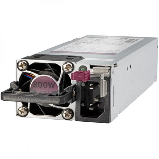 Серверный блок питания HPE 800W Flex Slot Platinum Hot Plug Low Halogen Power Supply Kit P38995-B21 (1U, 800 Вт)