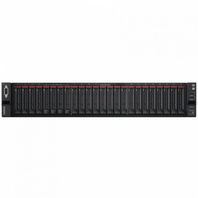 Сервер Lenovo ThinkSystem SR650 V2 7Z73A02SEA (2U Rack, Xeon Gold 6326, 2900 МГц, 16, 24, 1 x 32 ГБ, SFF 2.5", 8)