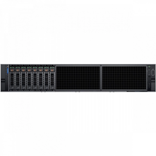 Сервер Dell PowerEdge R550 210-AZEG. (2U Rack, Xeon Silver 4309Y, 2800 МГц, 8, 12, 1 x 32 ГБ, SFF 2.5", 16, 1x 2.4 ТБ)
