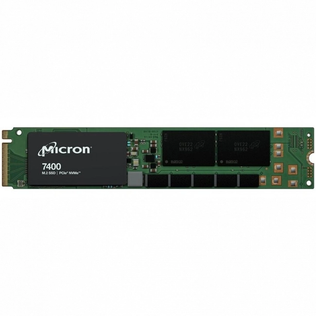 Серверный жесткий диск Micron 7400 PRO MTFDKBG1T9TDZ-1AZ1ZABYY (M.2, 1.92 ТБ, NVMe)