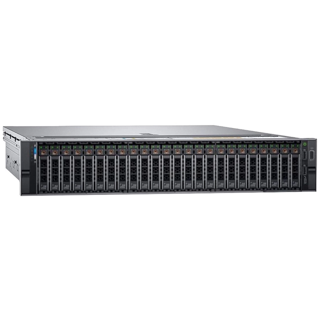 Сервер Dell PowerEdge R740xd 210-AKZR-338 (2U Rack, Xeon Gold 6126, 2600 МГц, 12, 19.25, 4 x 32 ГБ, SFF 2.5", 24)