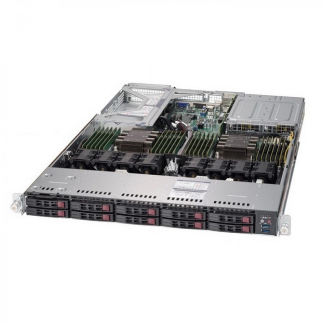 Серверная платформа Supermicro SYS-1029U-TR4 1U (Rack (1U))