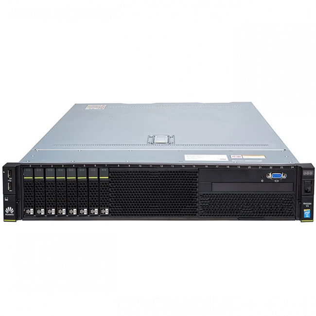 Сервер Huawei 2288H V5 02311XBK_server_K4 (2U Rack, Xeon Gold 5220, 2200 МГц, 18, 24.75, 4 x 64 ГБ, SFF 2.5", 8, 6x 3.84 ТБ)