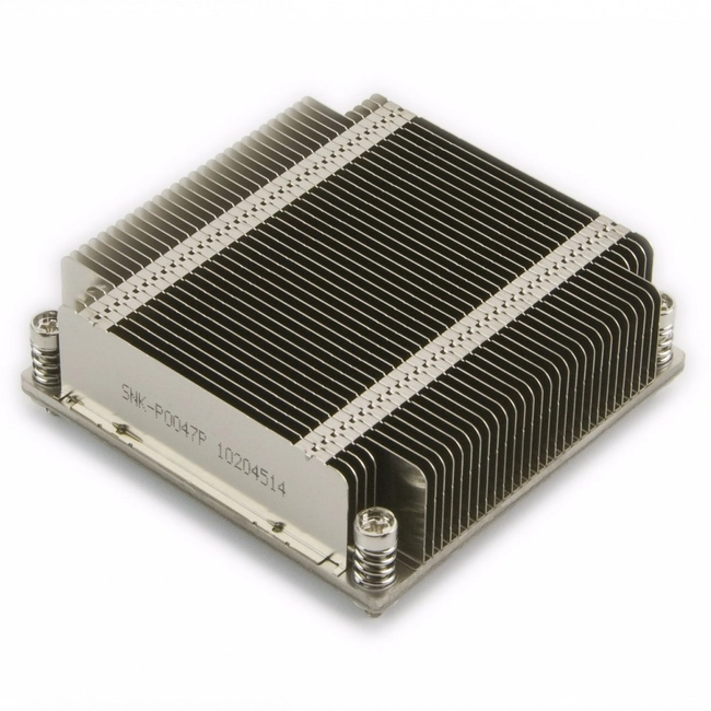 Аксессуар для сервера Supermicro радиатор охлаждения процессора 1U Passive Socket LGA2011 SNK-P0047P
