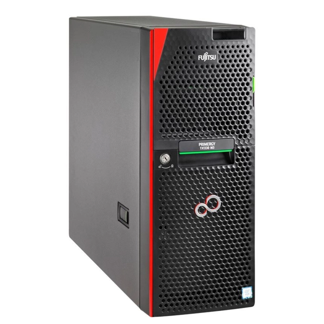 Сервер Fujitsu PRIMERGY TX1330 M3 VFY:T1333SC040IN (Tower, Xeon E3-1220 v6, 3000 МГц, 4, 8, 1 x 8 ГБ, LFF 3.5", 4, 2x 1 ТБ)