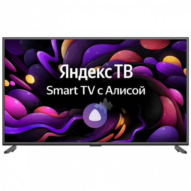 Телевизор Irbis 65U1 YDX 127BS2 65U1YDX127BS2 (65 ", Smart TVЧерный)