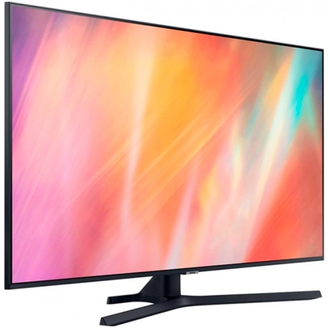 Телевизор Samsung UHD 4K Smart TV AU7500 (2021) UE55AU7500UXCE (55 ", Smart TVЧерный)