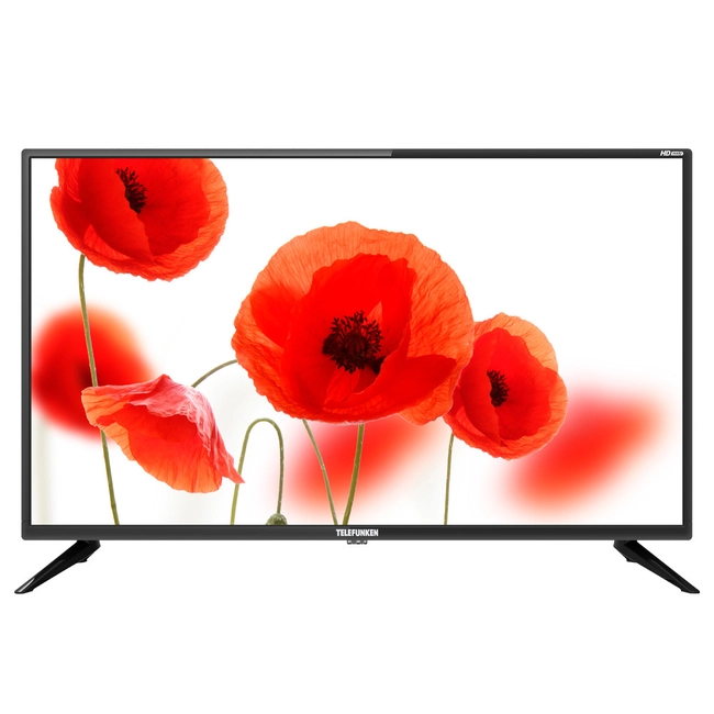 Телевизор TELEFUNKEN HD READY TF-LED32S15T2(ЧЕРНЫЙ)\H (31.5 ", Smart TVЧерный)