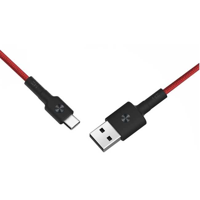 Кабель интерфейсный Xiaomi Интерфейсный кабель Xiaomi ZMI AL431 200cm Type-C Красный 30444 (USB Type A - USB Type C)