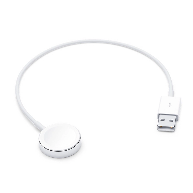 Кабель интерфейсный Apple Watch Magnetic Charging Cable 0.3 m MX2G2ZM/A (USB Type C - Wireless)