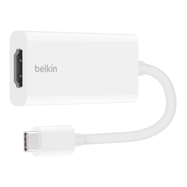 Переходник Belkin USB-C to HDMI Adapter (supports Dolby Vision) F2CU038DSWHTAPL