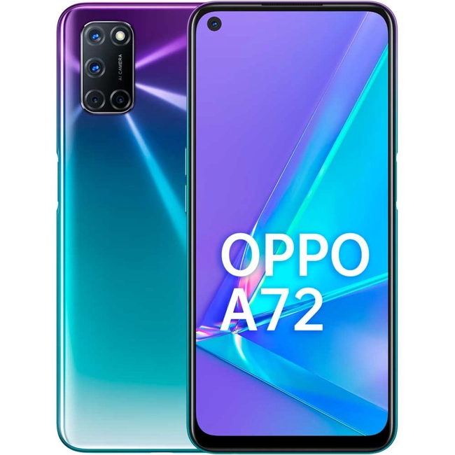 Смартфон Oppo A72 Aurora Purple CPH2067