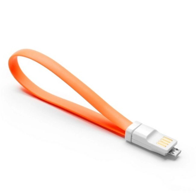 Кабель интерфейсный Xiaomi Интерфейсный кабель MICRO USB Xiaomi 20cm Оранжевый SJV4042RT (USB Type A - USB Type B micro)