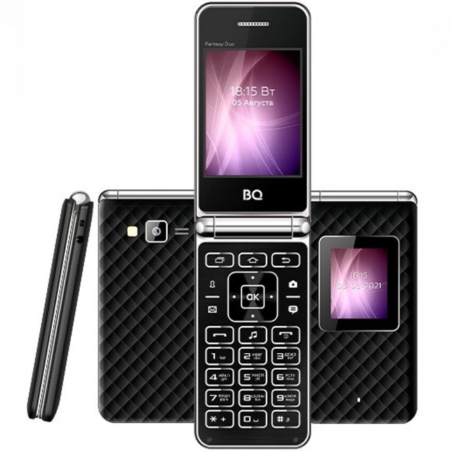 Мобильный телефон BQ 2841 Fantasy Duo Black BQ-2841 Fantasy Duo Black