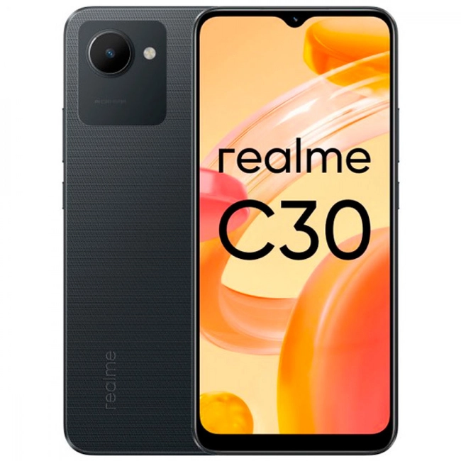 Смартфон REALME C30 RMX3231-BLACK (32 Гб, 2 Гб)