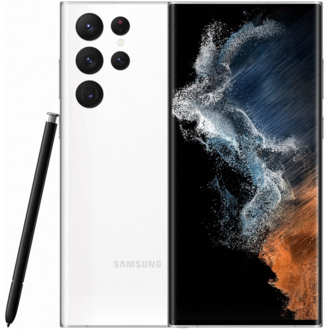 Смартфон Samsung Galaxy S22 Ultra SM-S908EZWDMEA (128 Гб, 8 Гб)