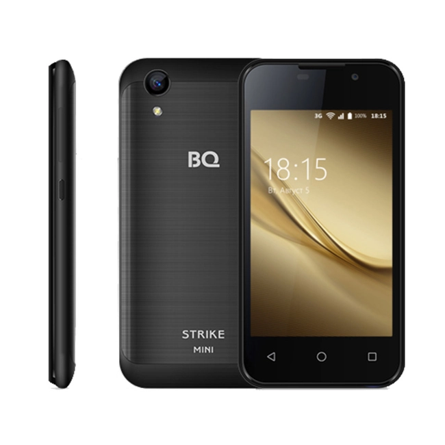Смартфон BQ 4072 Strike Mini - Black BQ-4072 Strike Mini Черный