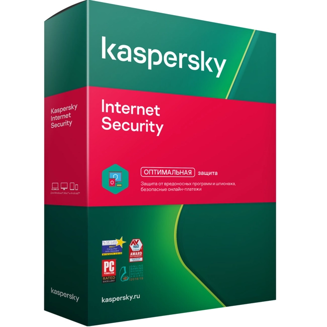 Антивирус Kaspersky Internet Security Kazakhstan Edition. 2020 Box 5-Device 1 year Renewal KL19390UEFR_20 (Продление лицензии)