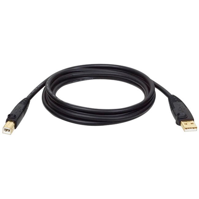 Кабель интерфейсный Tripp-Lite USB 2.0 A/B Cable (M/M) U022-010 (USB Type A - USB Type B)