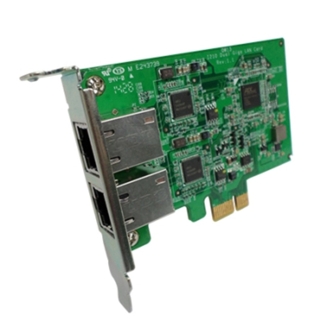 Опция для системы хранения данных СХД Qnap LAN-1G2T-I210 (Модуль расширения)