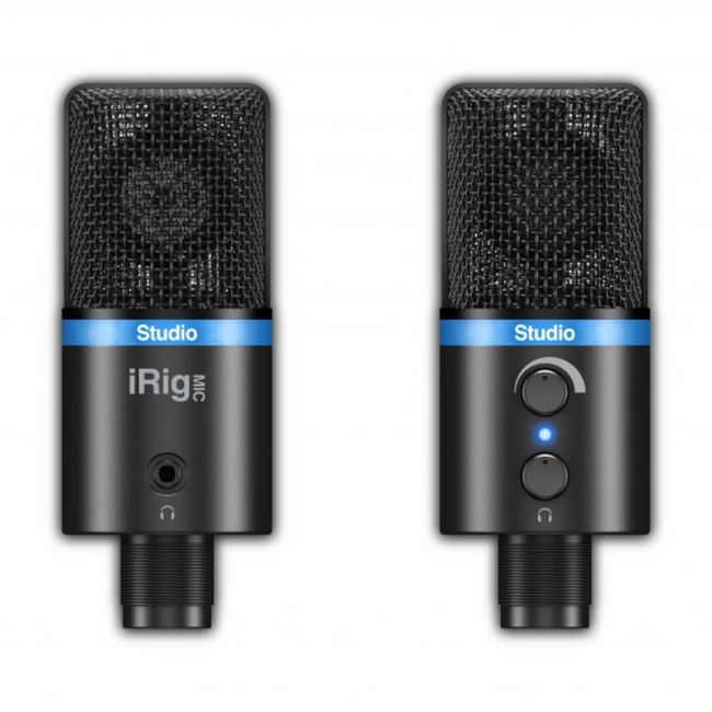 Микрофон IK Multimedia iRig Mic Studio IP-IRIG-MICSTDBLA-IN