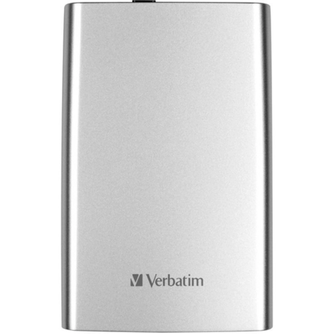 Внешний жесткий диск Verbatim 500GB Store 'n' Go, 2.5", USB 3.0, Серебристый 53021 (500 ГБ)