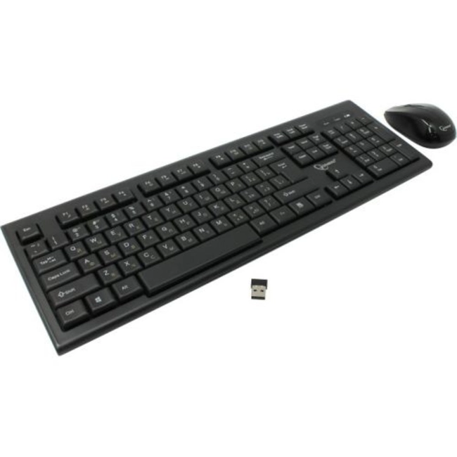 Клавиатура + мышь Gembird Комплект кл-ра+мышь беспров. KBS-8002