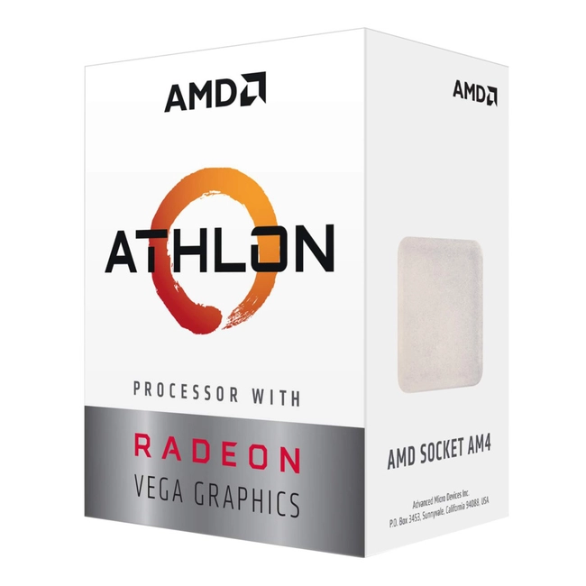 Процессор AMD Athlon 220GE YD220GC6M2OFB (2, 3.4 ГГц, 4 МБ)