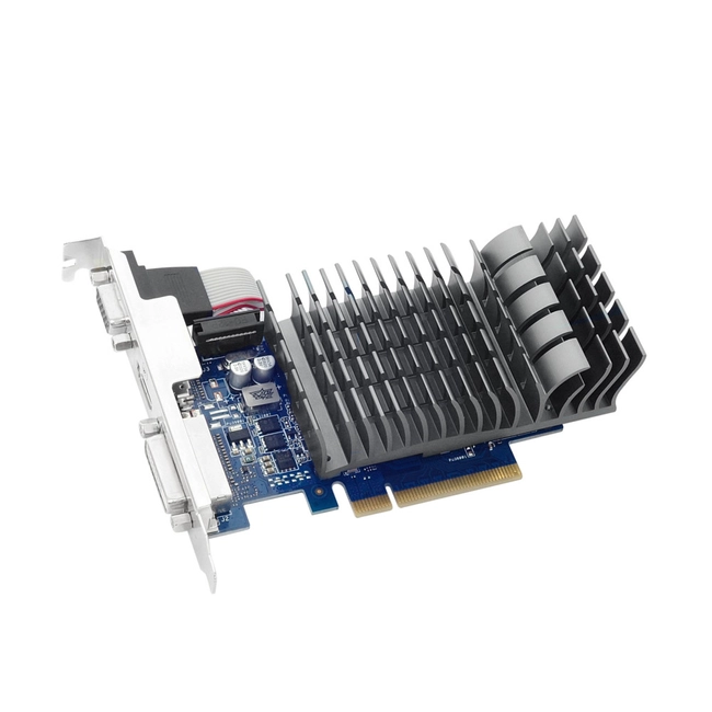 Видеокарта Asus GT 710 2Gb 64bit DDR3 DVI-D, HDMI 2.0, D-SUB, BOX 710-2-SL ASUS (2 ГБ)