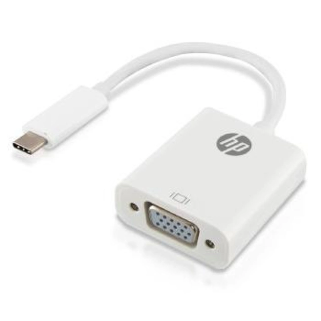 Аксессуар для ПК и Ноутбука HP USB-C to VGA Adapter HP037GBWHT0TW