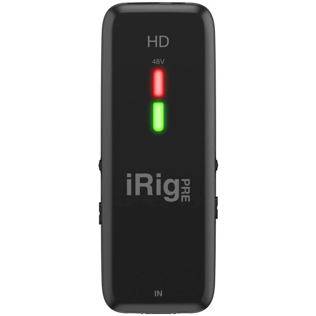 Микрофон IK Multimedia Мобильный микрофонный интерфейс  iRig Pre HD IP-IRIG-PREHD-IN