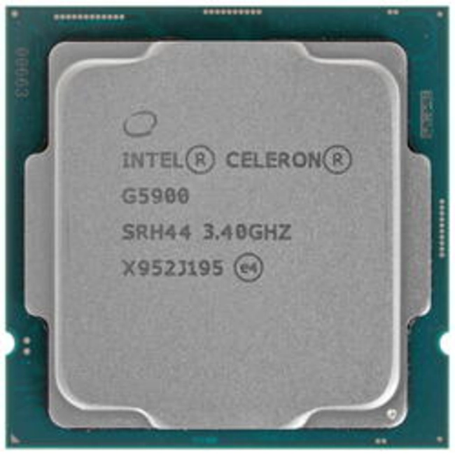 Процессор Intel Celeron G5900 (2, 3.4 ГГц, 2 МБ, OEM)