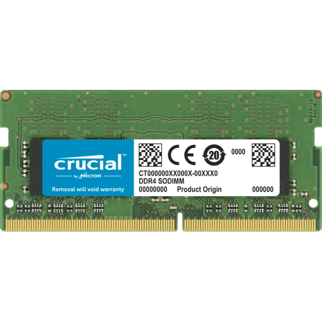 ОЗУ Crucial 32GB DDR4-3200 SODIMM CT32G4SFD832A (SO-DIMM, DDR4, 32 Гб, 3200 МГц)
