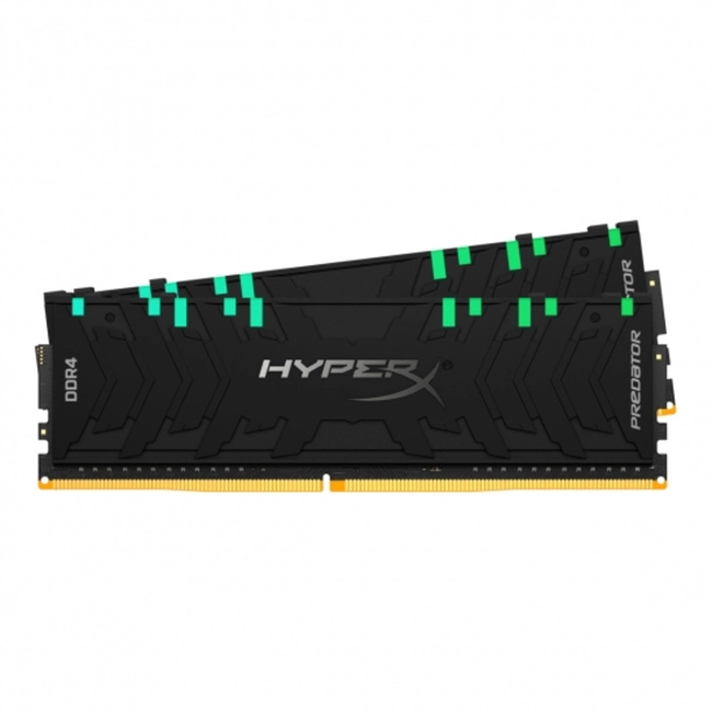 ОЗУ Kingston HyperX Predator RGB 16GB HX440C19PB4AK2/16 (DIMM, DDR4, 16 Гб (2 х 8 Гб), 4000 МГц)