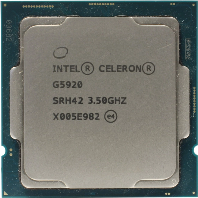 Процессор Intel Celeron G5920 CM8070104292010SRH42 (2, 3.5 ГГц, 2 МБ)