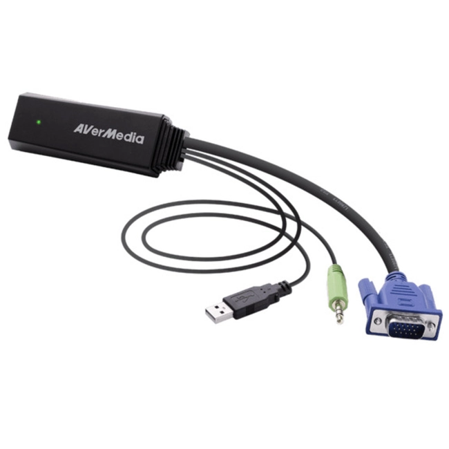 Аксессуар для ПК и Ноутбука AverMedia Переходник VGA+Audio на HDMI 61ET1100A0AE