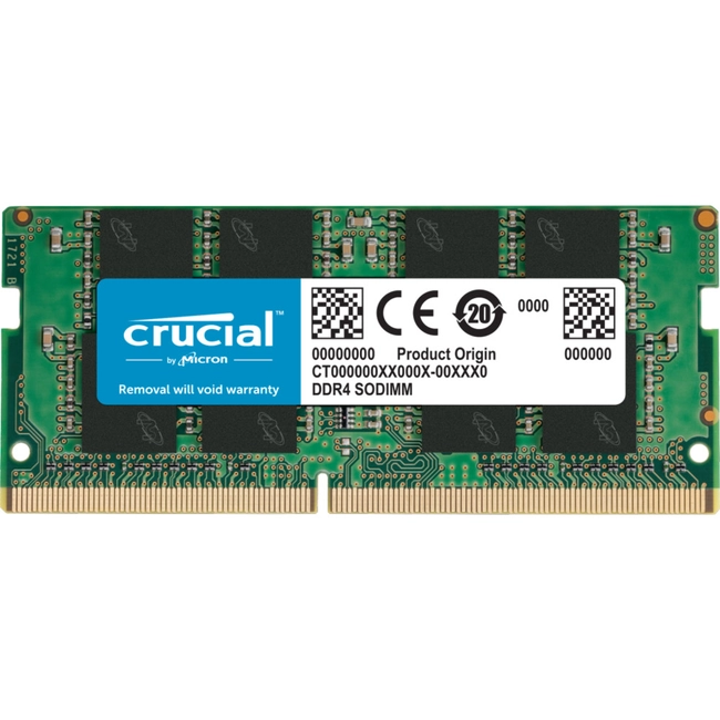 ОЗУ Crucial CT8G4SFRA266 (SO-DIMM, DDR4, 8 Гб, 2666 МГц)
