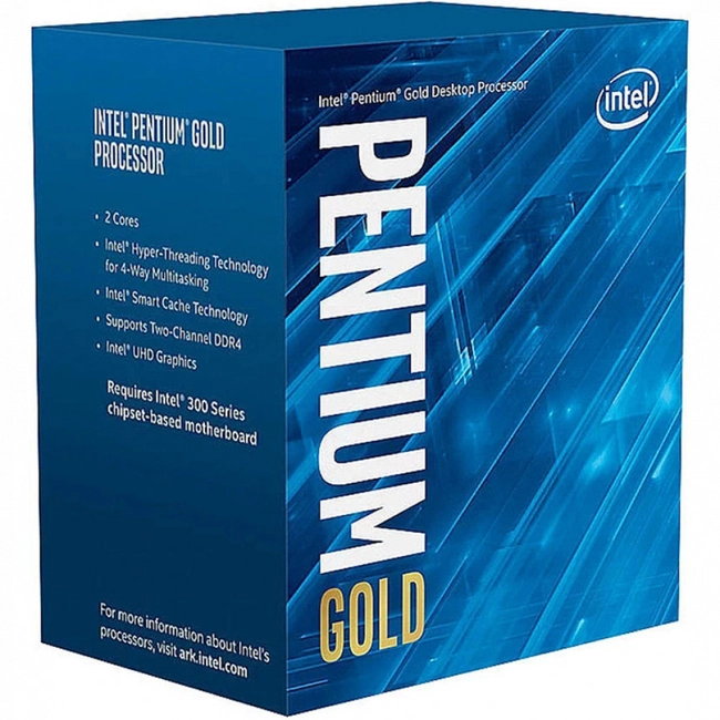 Процессор Intel Pentium G6405 BOX BX80701G6405   S RH3Z (2, 4.1 ГГц, 4 МБ, BOX)