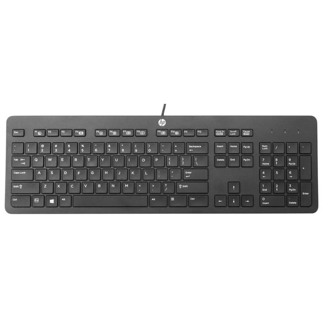 Клавиатура HP Business Slim N3R86AA (Проводная, PS/2)