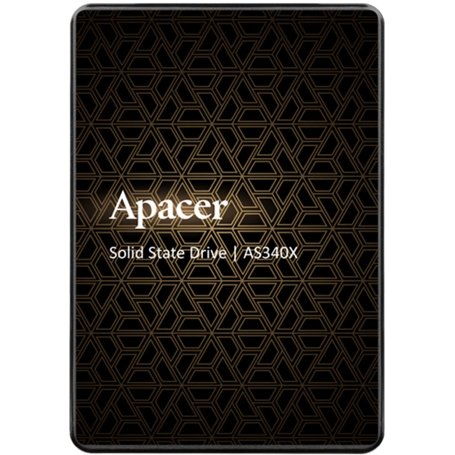 Внутренний жесткий диск Apacer AS340X AP120GAS340XC-1 (SSD (твердотельные), 120 ГБ, 2.5 дюйма, SATA)