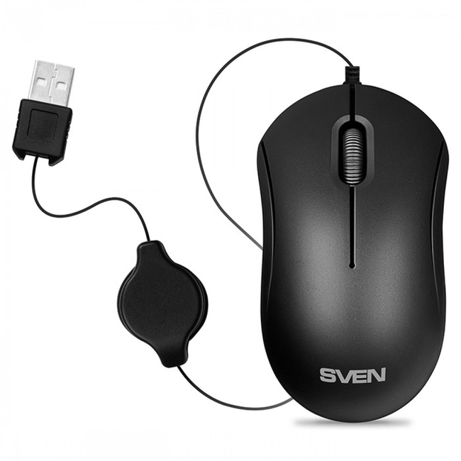 Мышь Sven RX-60 USB SV-017682 (Бюджетная, Проводная)
