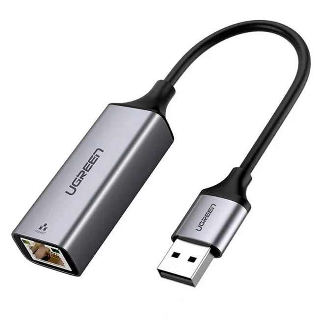 Кабель интерфейсный UGREEN CM209 50922 (USB Type A - Ethernet (RJ45) (LAN))