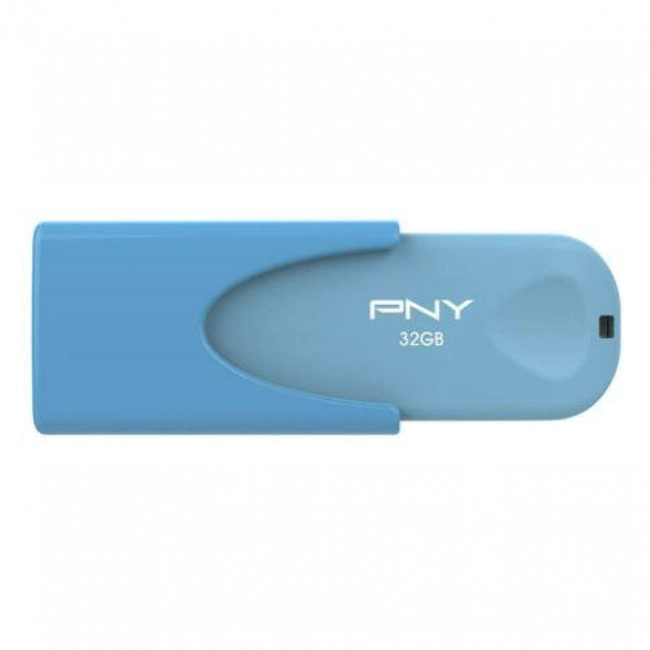 USB флешка (Flash) PNY Attache 4 Blue P-FD32GAT4CB-RB (32 ГБ)
