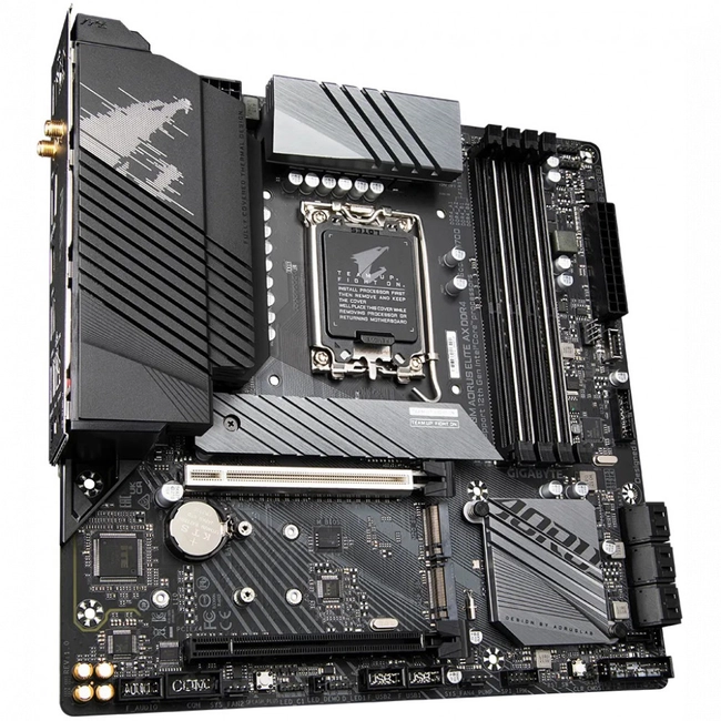 Материнская плата Gigabyte Z690M AORUS ELITE AX DDR4 (micro-ATX, LGA 1700)