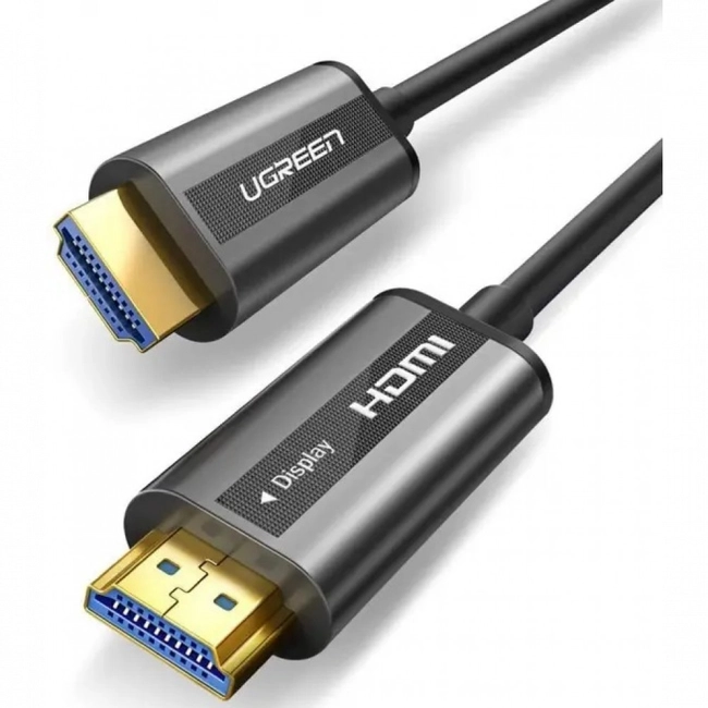 Кабель интерфейсный UGREEN HD132 HDMI 2.0 Male To Male Fiber Optic Cable 20M 50216 (HDMI - HDMI)