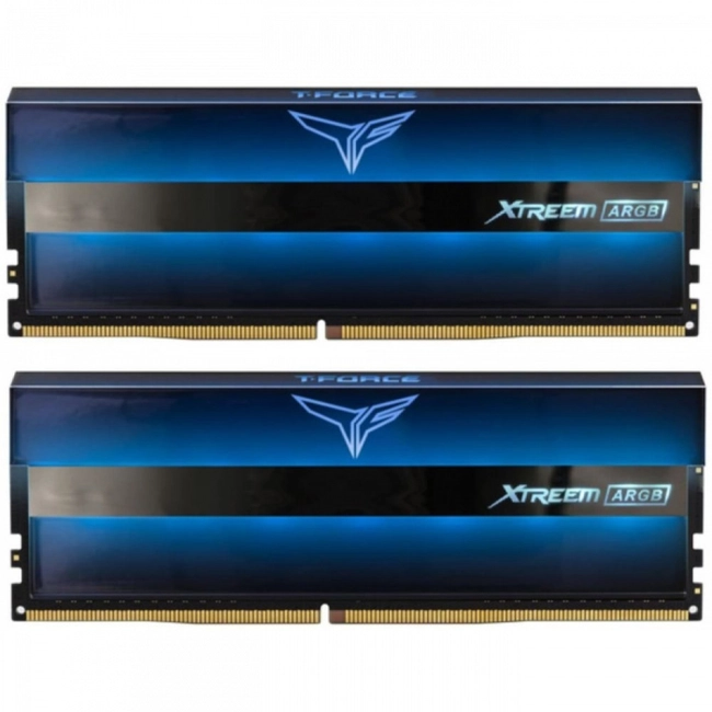 ОЗУ Team Group T-Force Xtreem ARGB TF10D416G4800HC20ADC01 (DIMM, DDR4, 16 Гб (2 х 8 Гб), 4800 МГц)