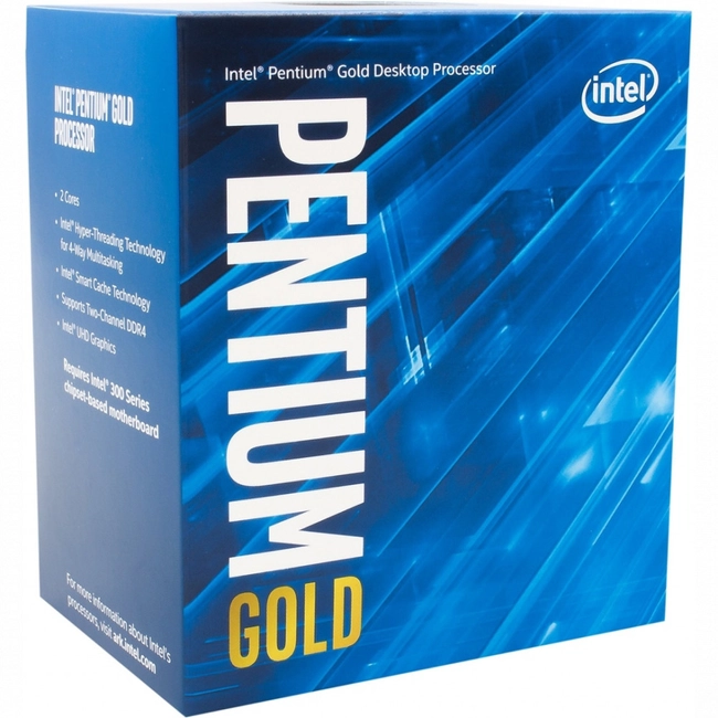 Процессор Intel Pentium Gold G6405 BX80701G6405 (2, 4.1 ГГц, 4 МБ, BOX)