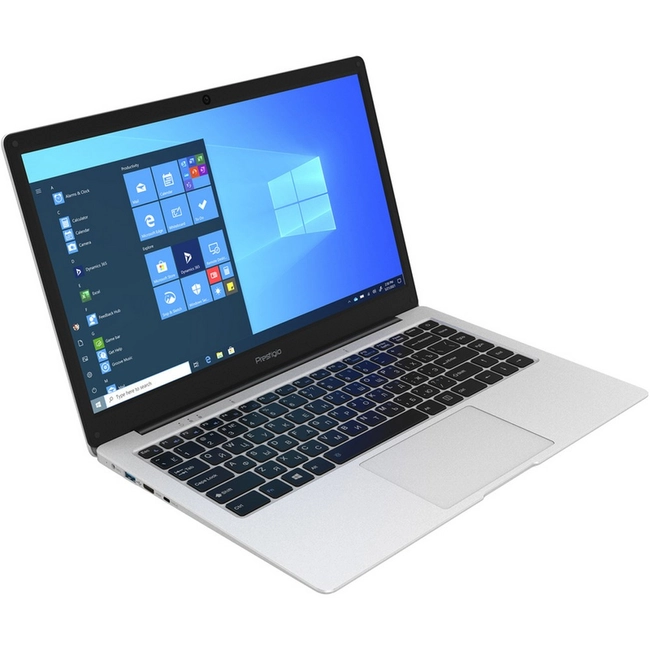 Ноутбук Prestigio SmartBook 141 C6 Metal grey PSB141C06CHP_MG_CIS (14.1 ", HD 1366x768 (16:9), AMD, A4, 4 Гб, eMMC, 128 ГБ, AMD Radeon R3)