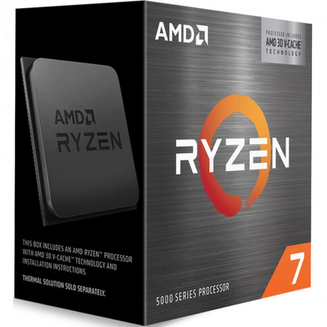 Процессор AMD Ryzen 7 5800X3D 100-100000651WOF (8, 3.4 ГГц, 96 МБ, BOX)